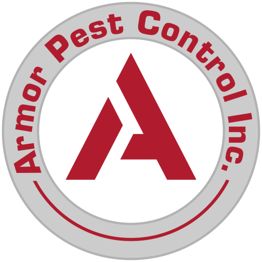 Armor Pest Control logo on a transparent background